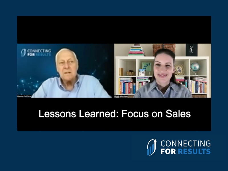 Lessons Learned: Sales